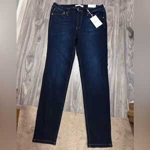 KanCan Women's Dark Indigo Midrise Skinny Jeans